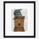 Novel Dog Artwork - Schnauzer