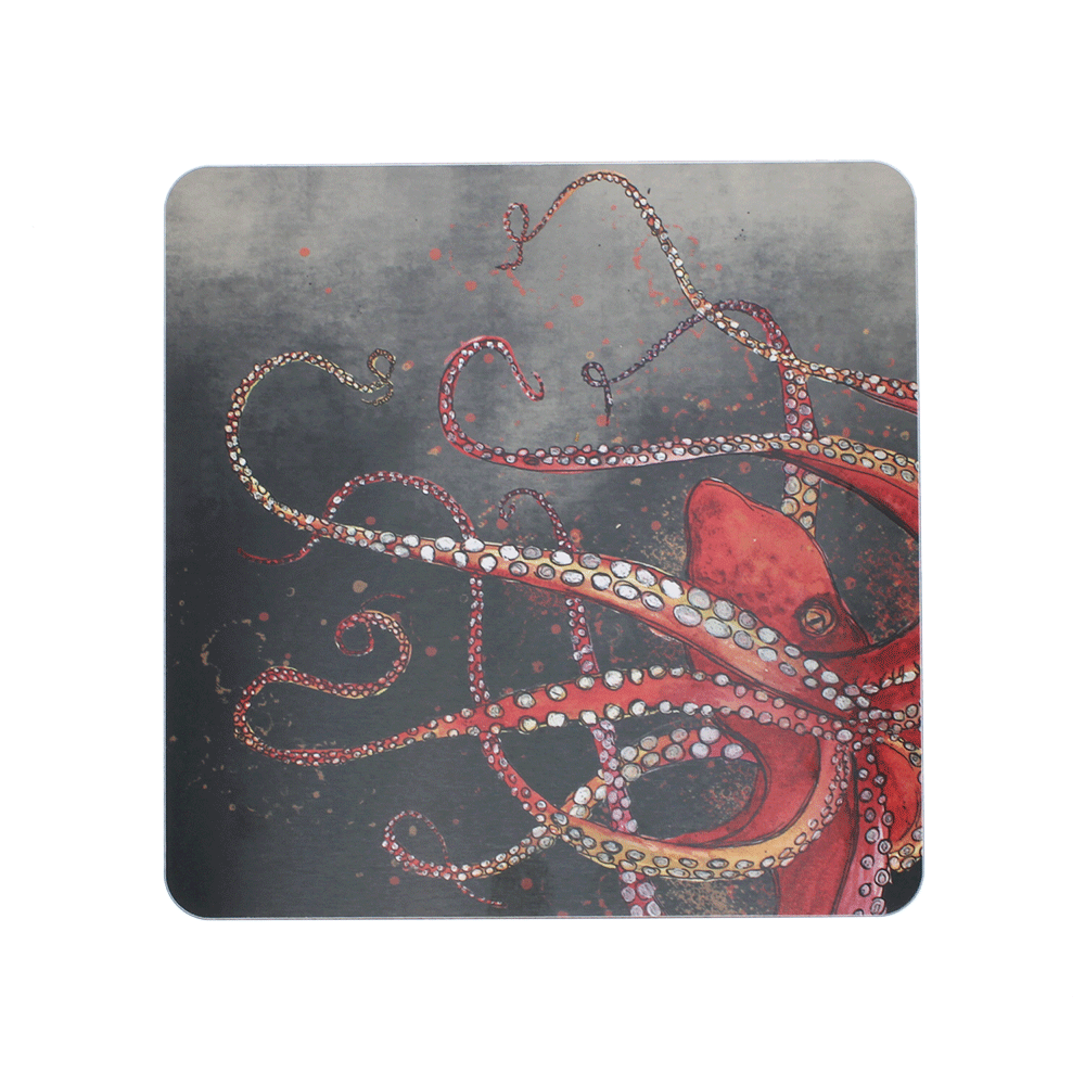 Octopus Placemats, Set of 4