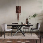 Oslo Sintered Stone Table, Grey