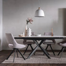 Oslo Sintered Stone Table, White