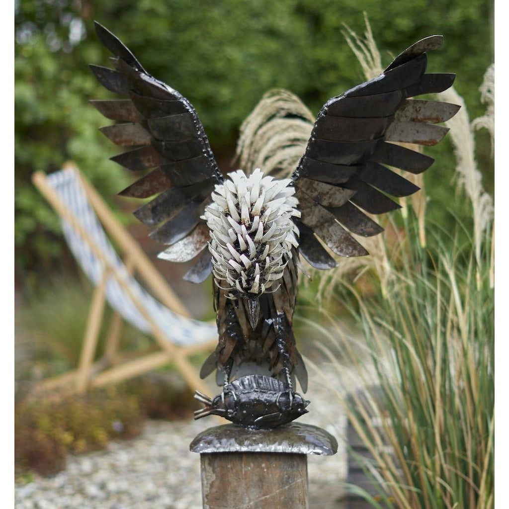 Osprey Recycled Metal Sculpture