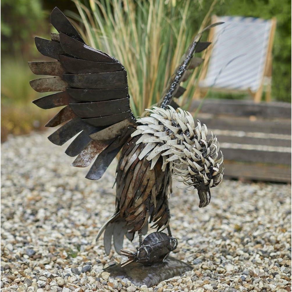 Osprey Recycled Metal Sculpture