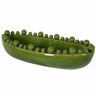 Oval Bobble Bowl, Green