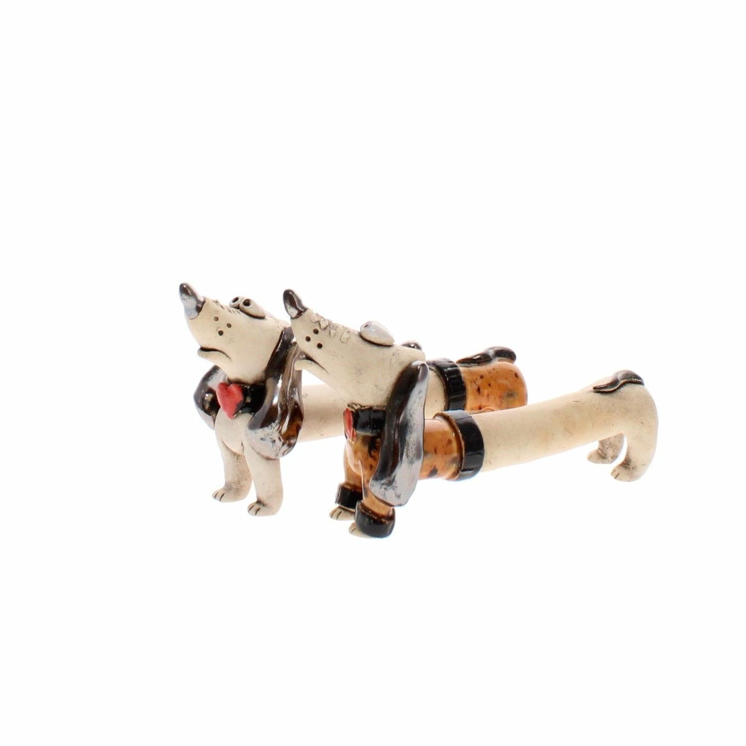 Pair of Dachshunds, Ginger