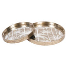Palm Tree Trays, Set of 2