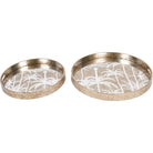 Palm Tree Trays, Set of 2