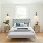 Paris Upholstered Bedstead Super King 180cm,King 150cm,Double 135cm