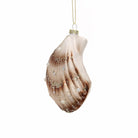 Pink Glass Scallop Bauble