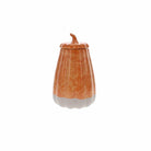 Pumpkin Lidded Jar, Orange