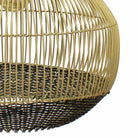 Rattan Hanging Teardrop Light Shade