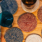 Red Jute Placemat, Set of 4