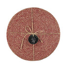 Red Jute Placemat, Set of 4