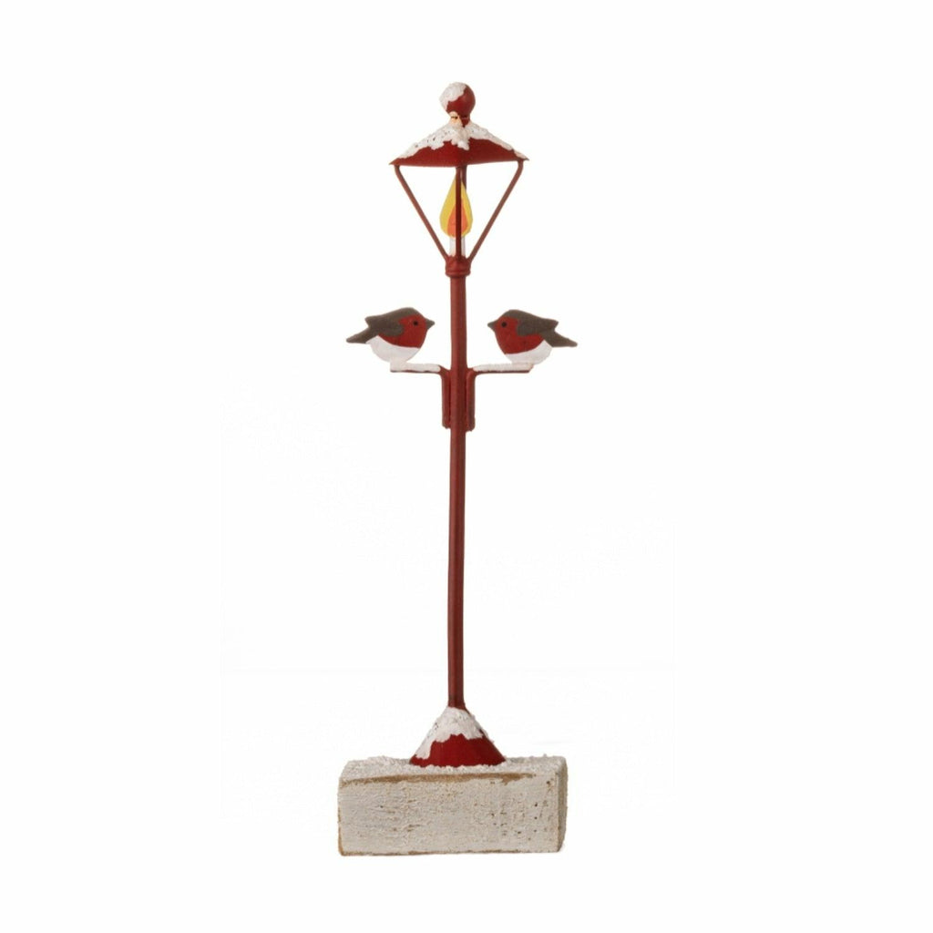 Red Lamp Post Standing Decoration
