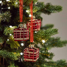 Red Present Bauble Trio