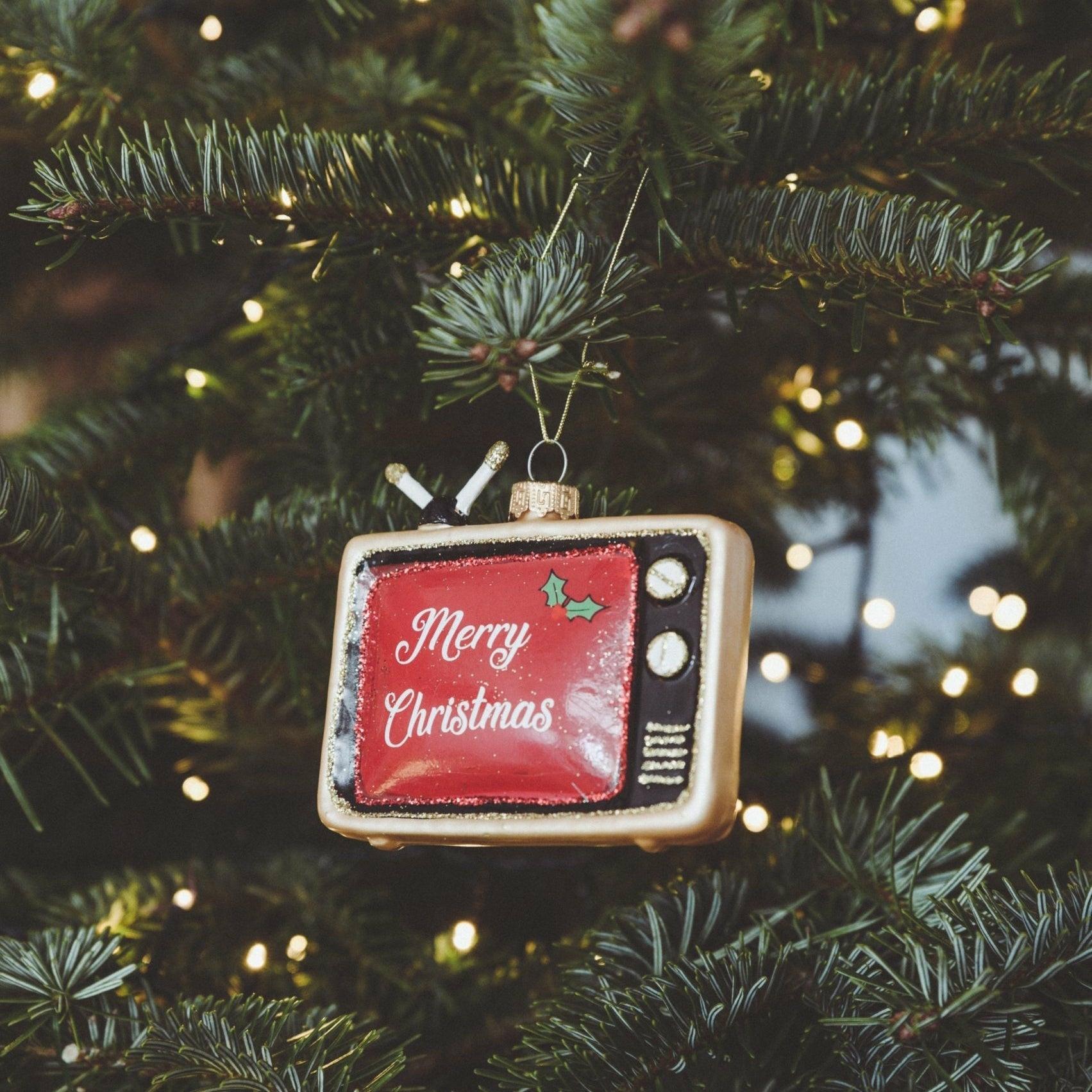 Retro TV Shaped Bauble