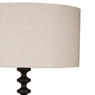 Ridged Floor Lamp, Black