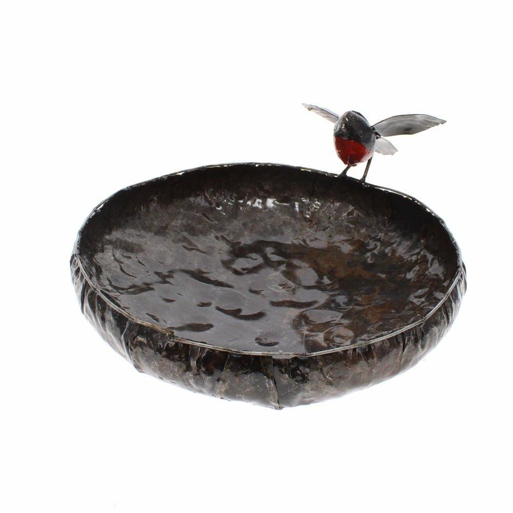 Robin Bird Bath, Round