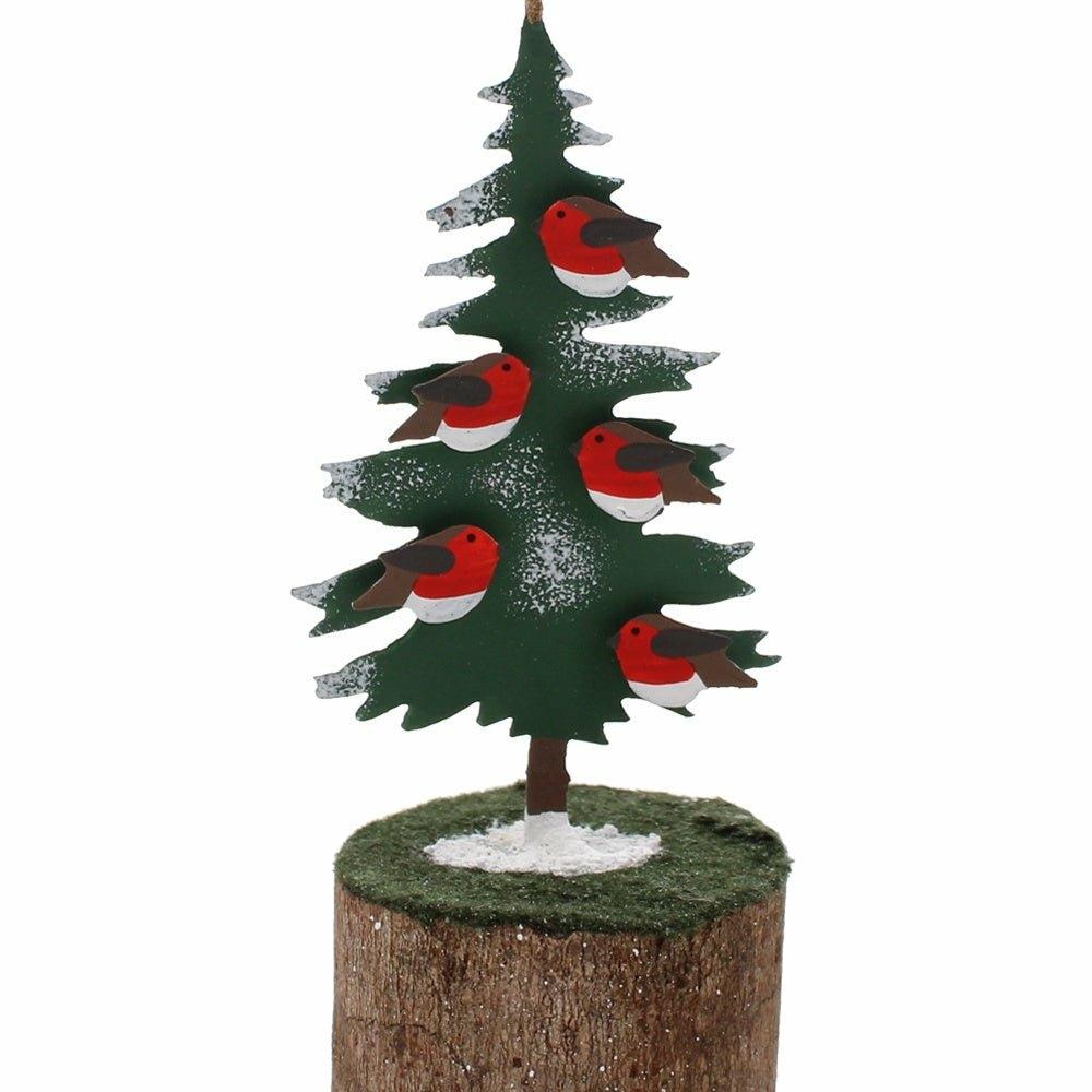 Robin Christmas Tree