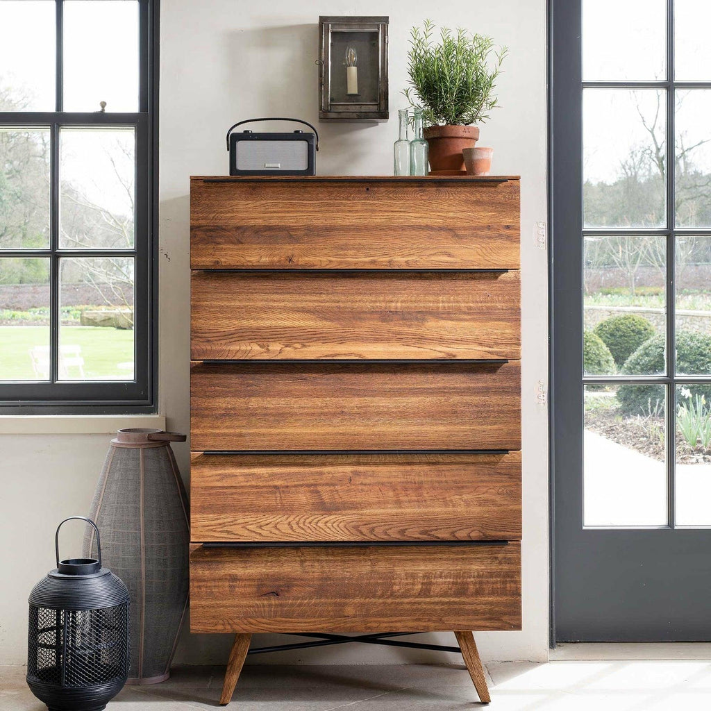 Ruskin 5 Drawer Tall Chest