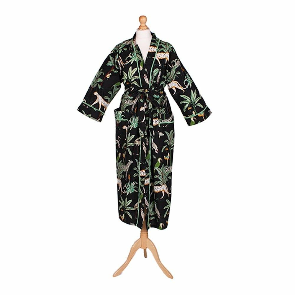 Safari at Night Dressing Gown