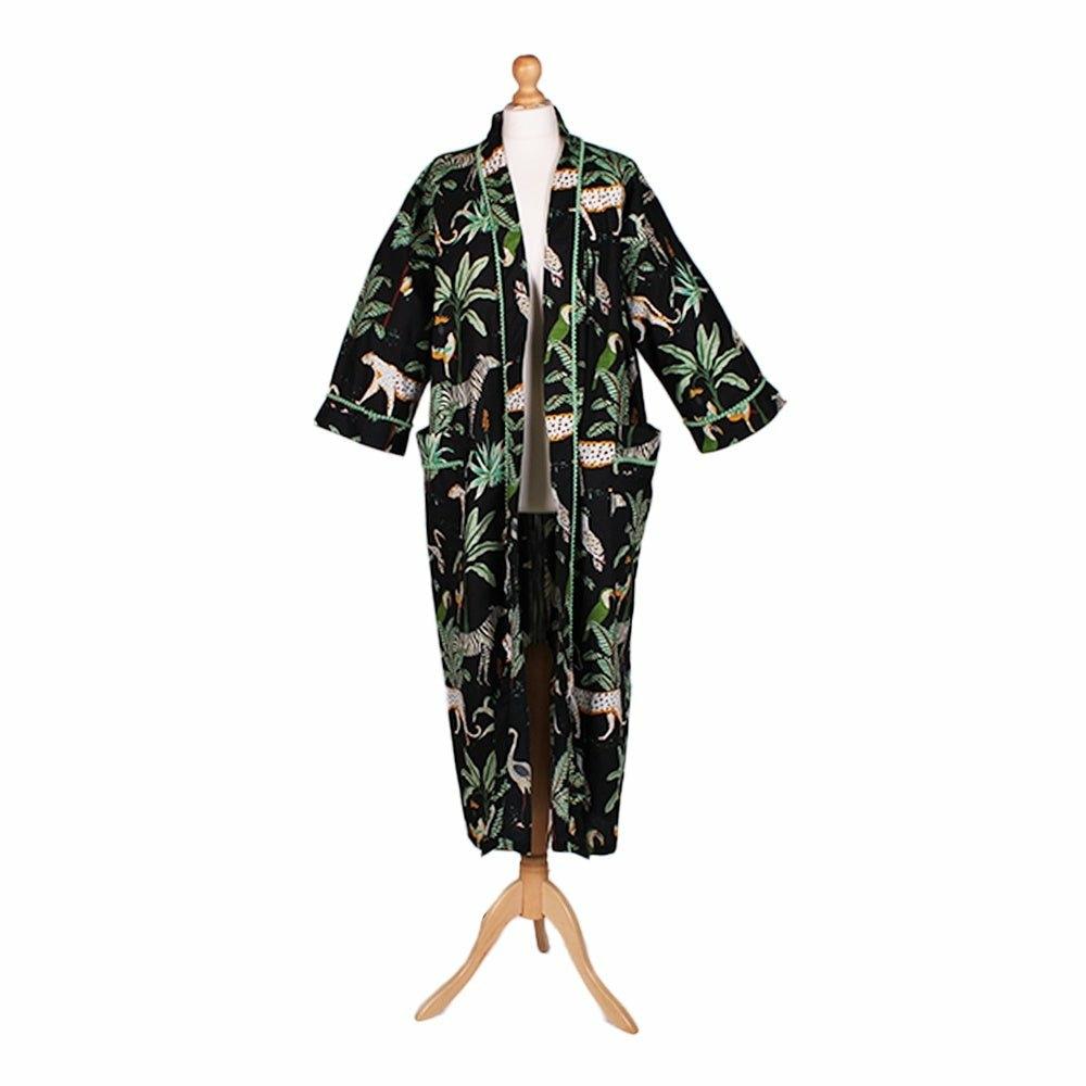 Safari at Night Dressing Gown