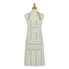 Sage Striped Apron