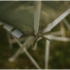 Seat Pad Cushion with Ties, Olive