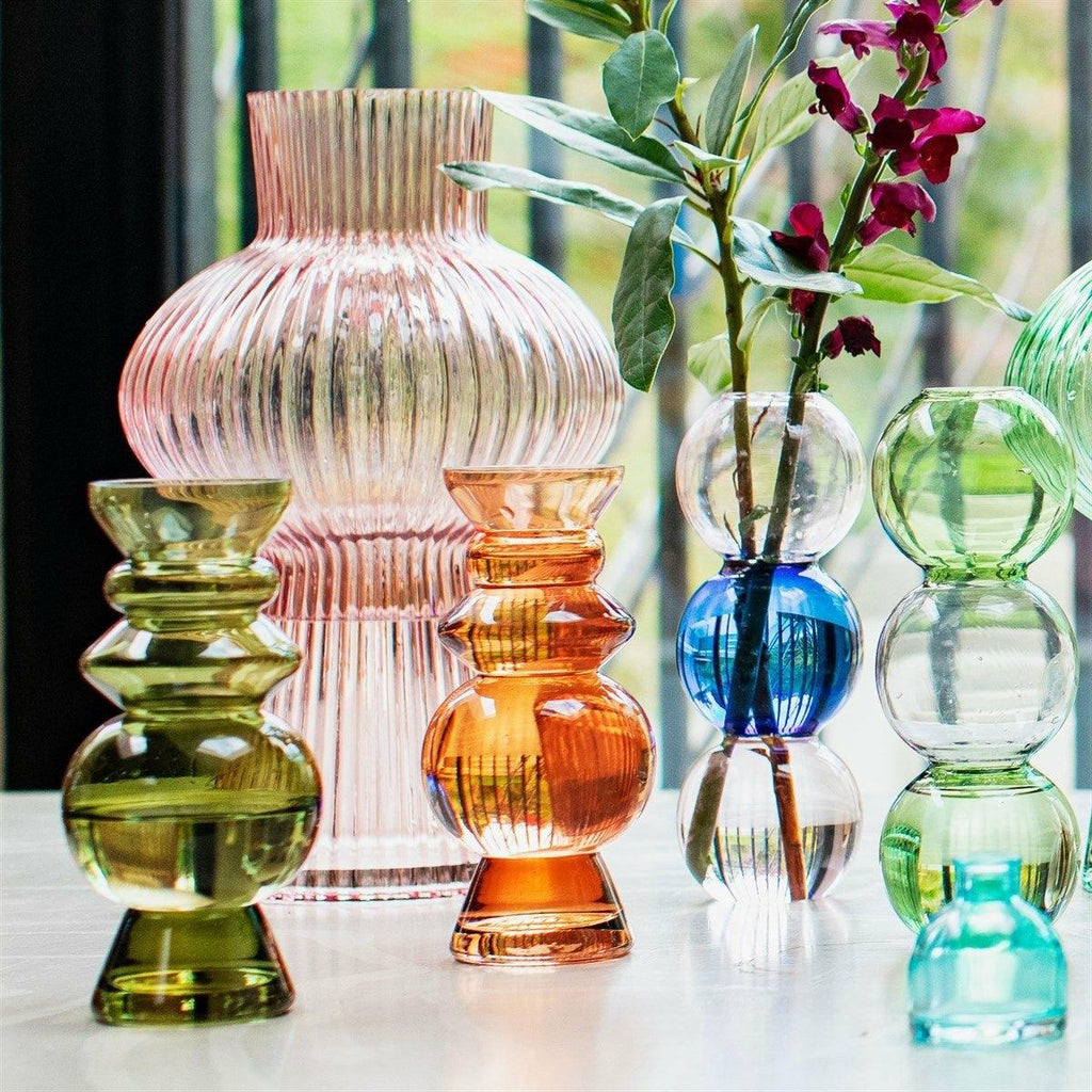 Selina Bulb Vase, Green