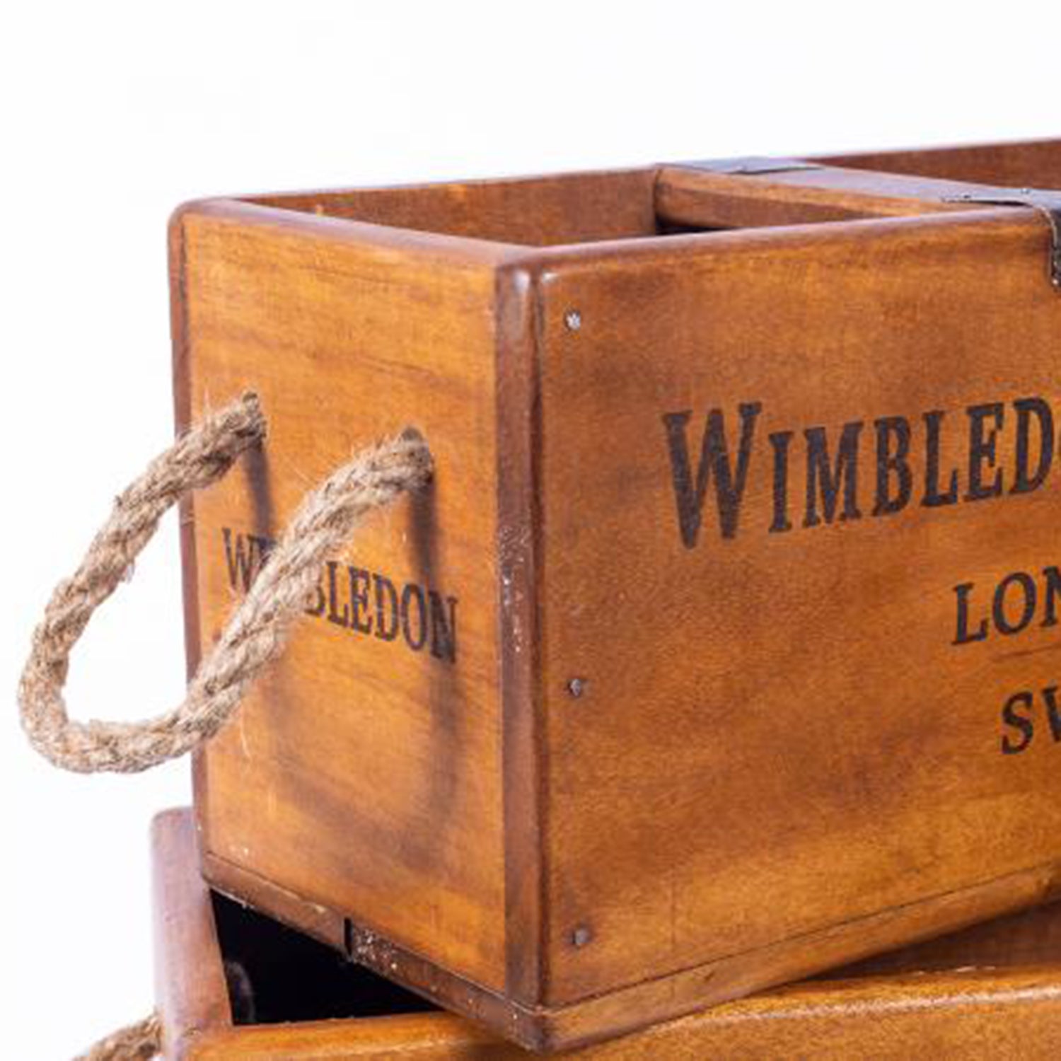Set of 3 Vintage Style Wimbledon Boxes