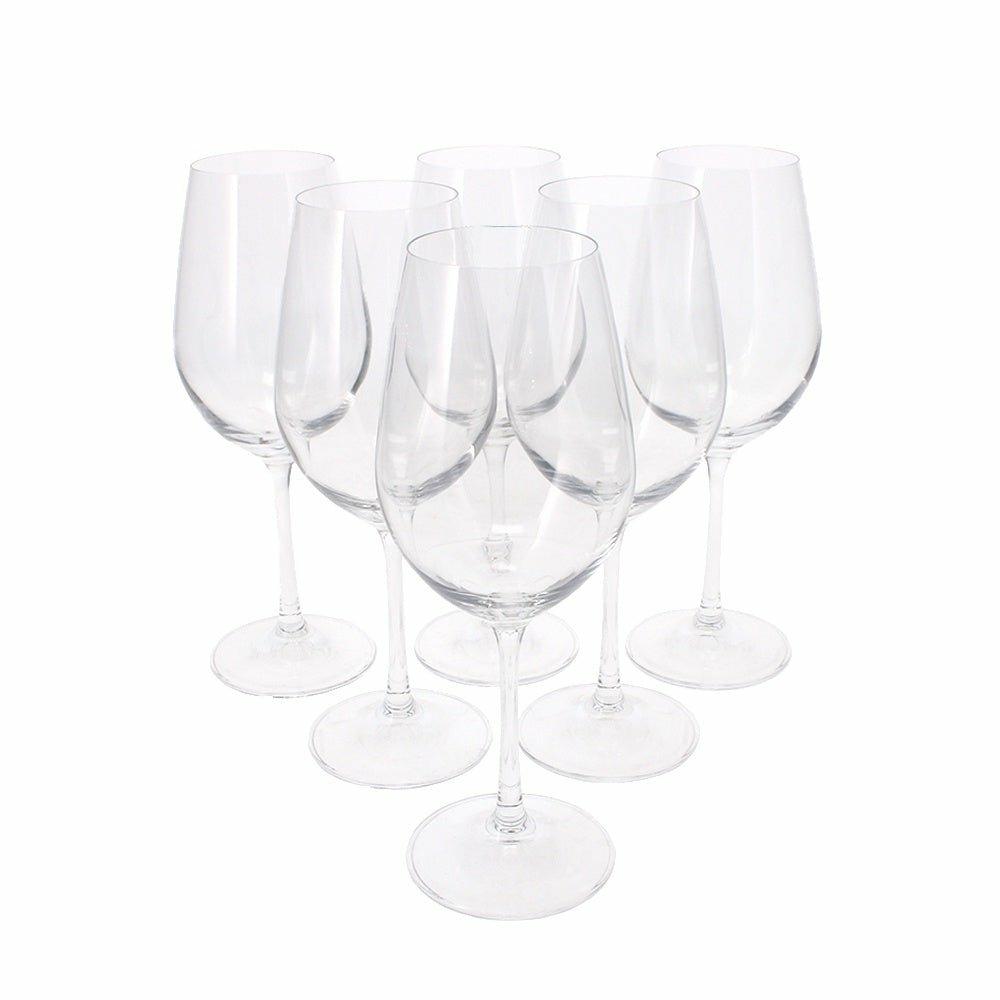 Set of 6 Dartington Red Wine Glasses