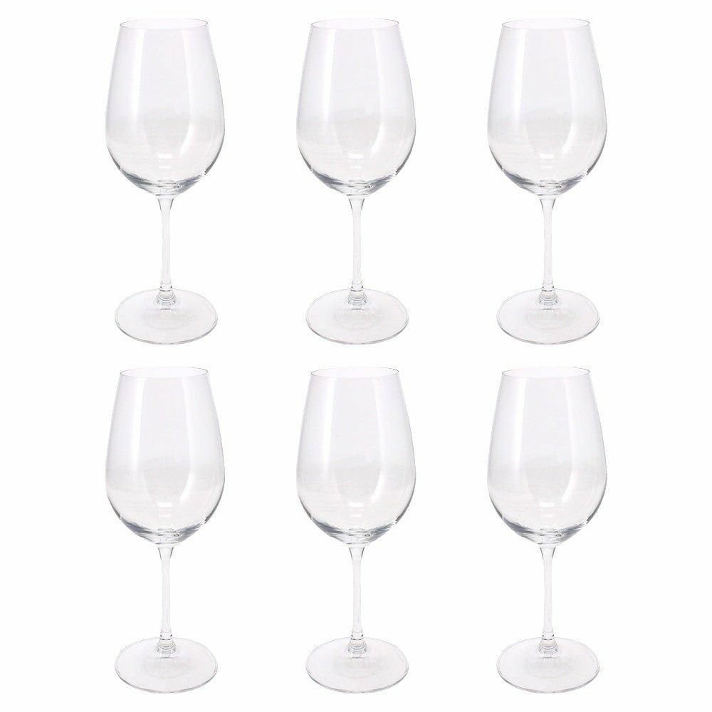 Set of 6 Dartington White Wine Glasses