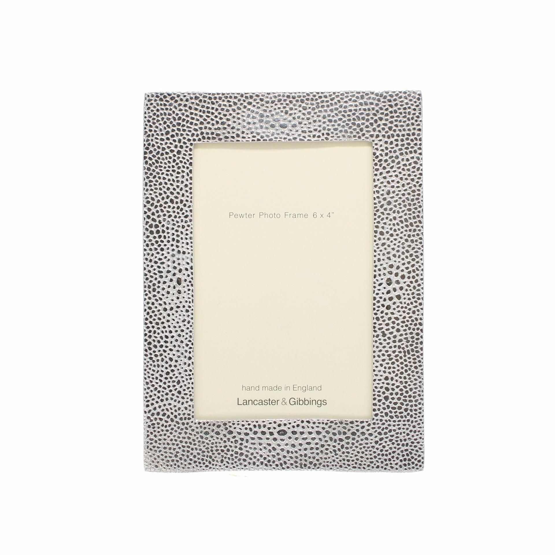 Shagreen Photo Frame 6 x 4"