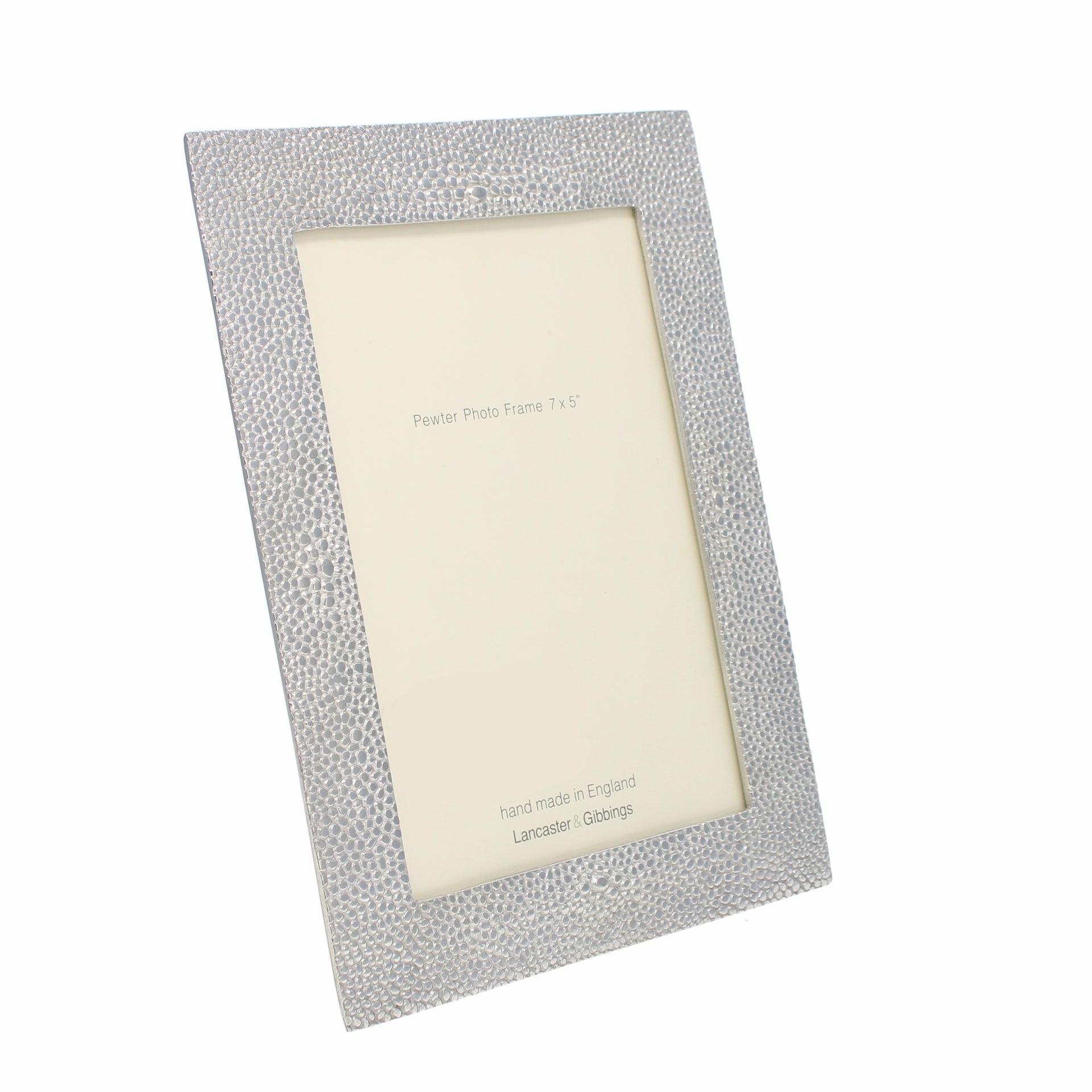 Shagreen Photo Frame, 7" x 5"