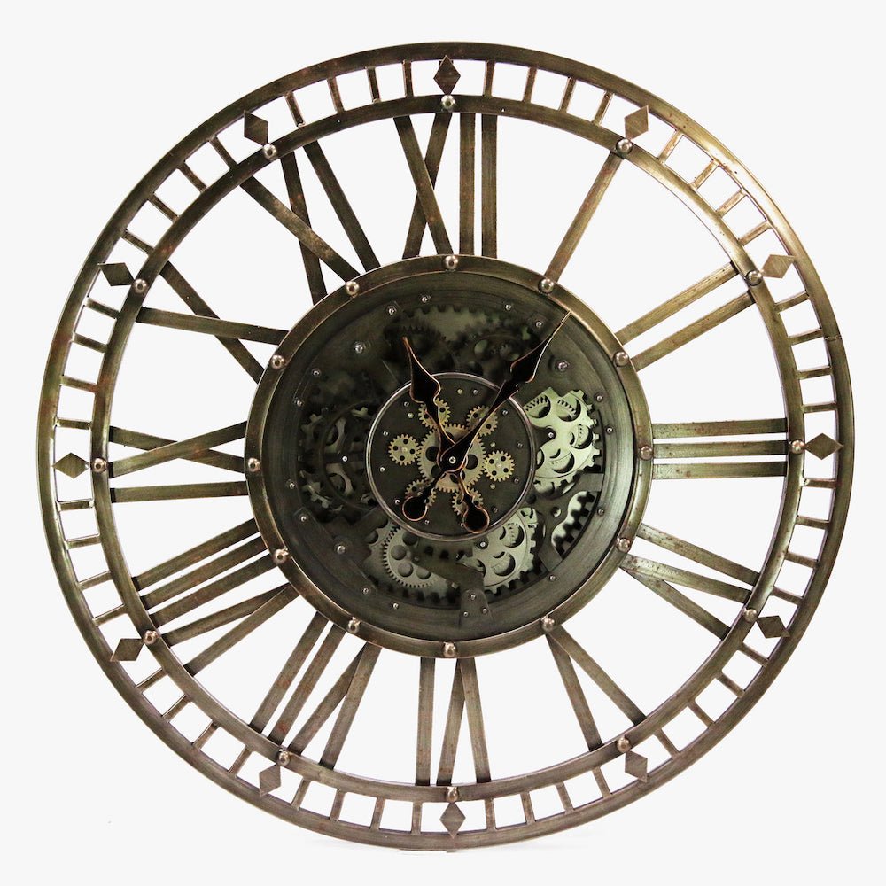 Skeleton Clock with Gears - Angela Reed -