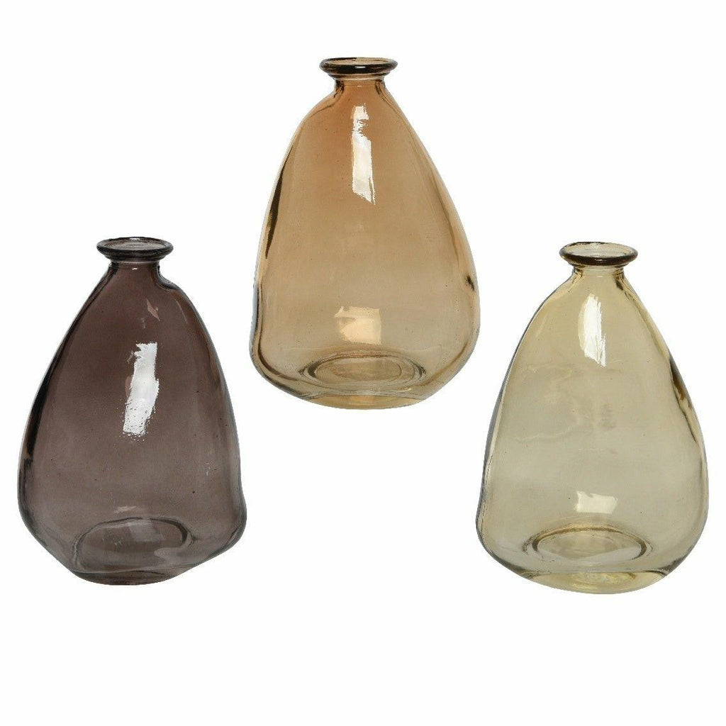 Small Bulbous Glass Vase