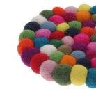Small Felt Ball Coaster