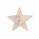 Small Handcarved Wooden Star Standing Decoration