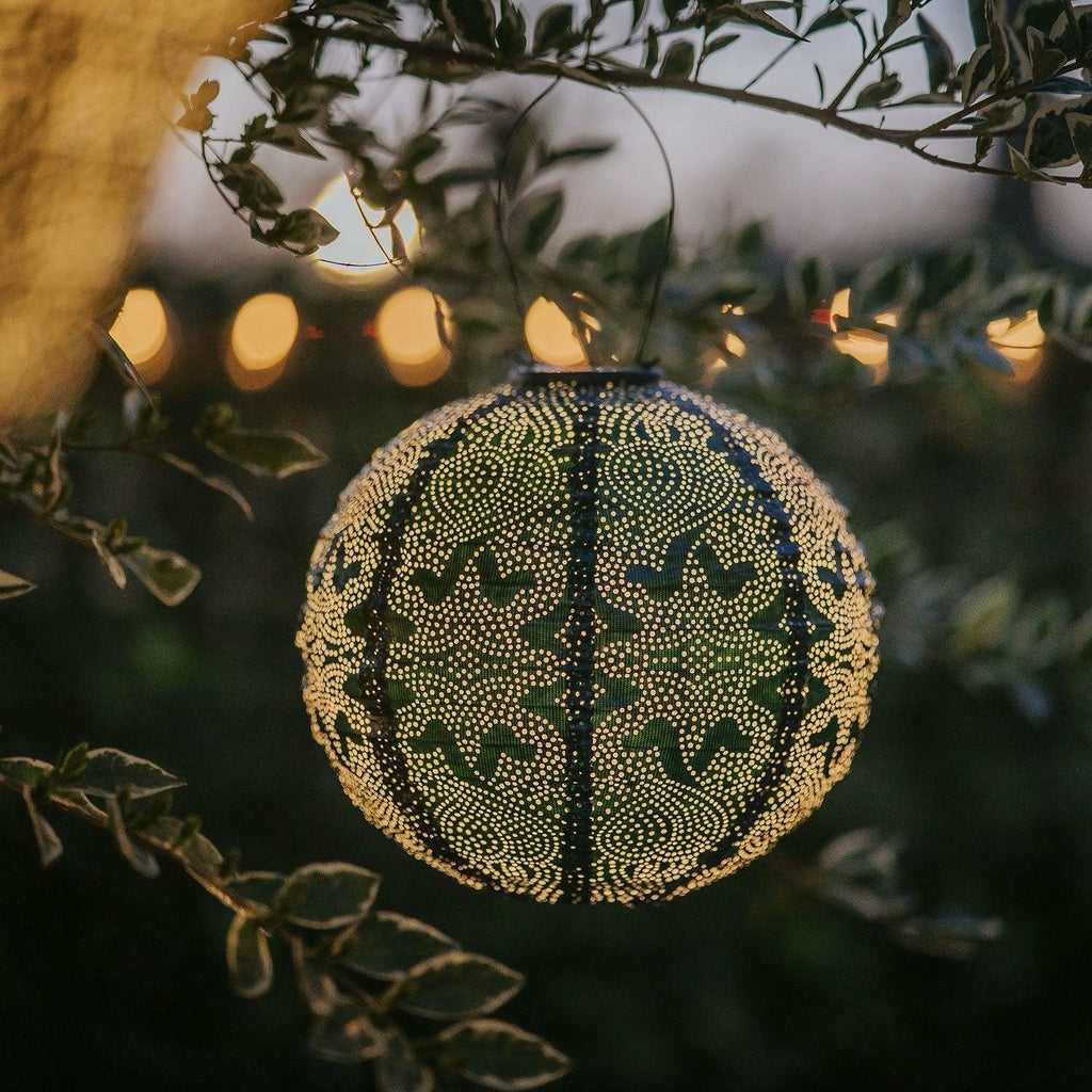 Solar Lantern, Blue Globe