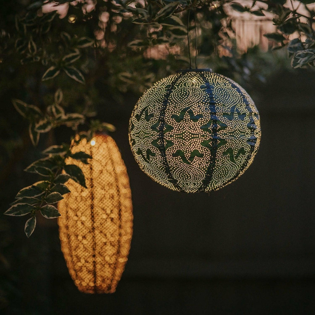 Solar Lantern, Blue Globe