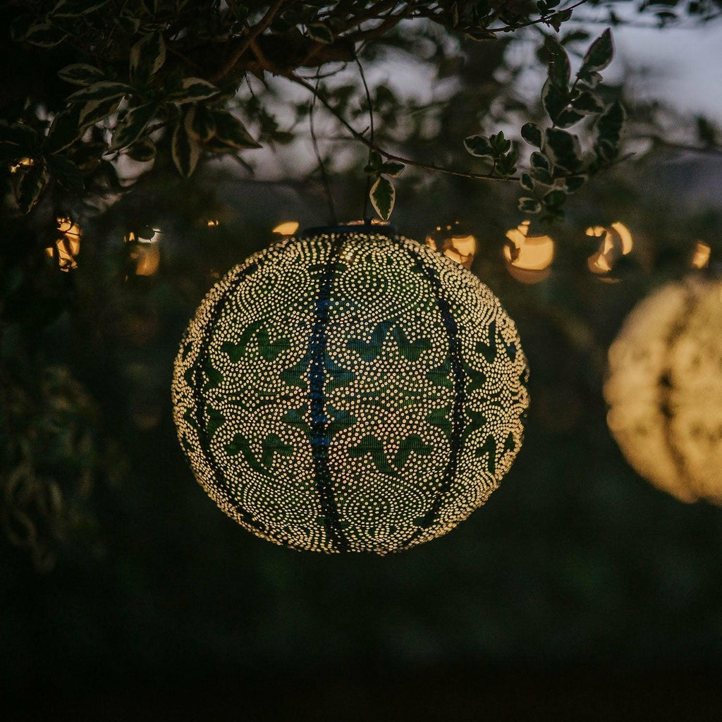 Solar Lantern, Blue Globe