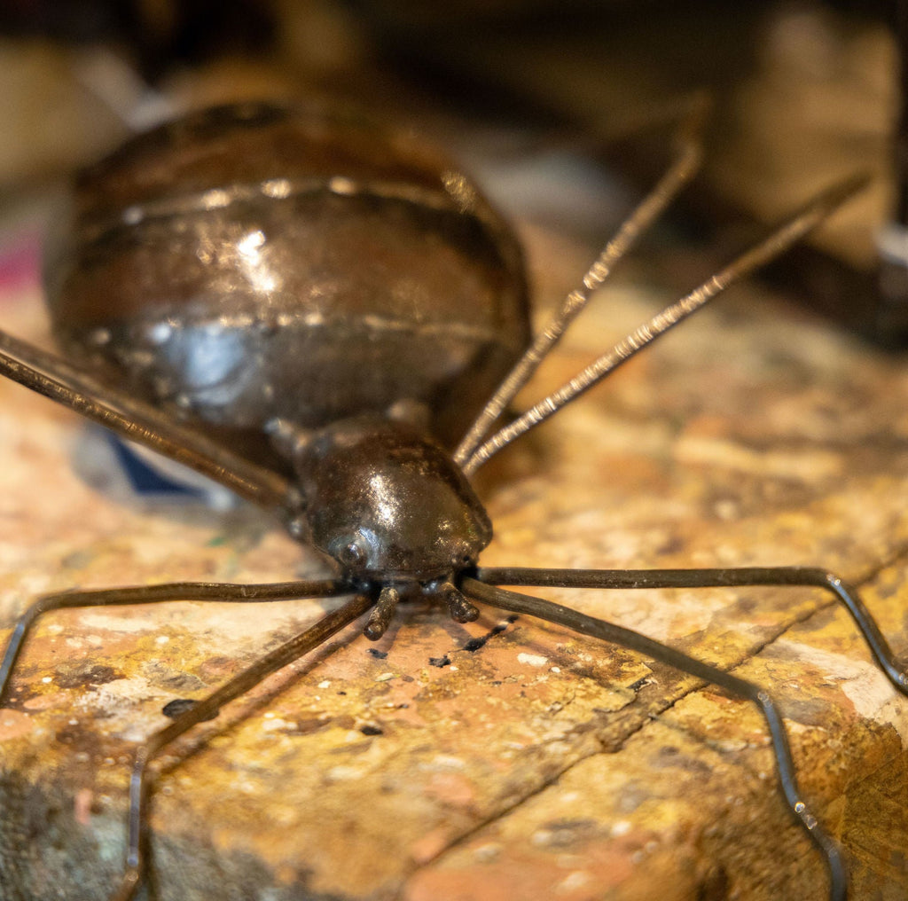 Spider Recycled Metal Sculpture