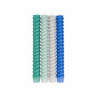 Spiral Candles Dark Colours, 4 per pack