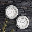 St Ives Galvanised Barometer