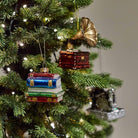 Stack of Books Shaped Bauble