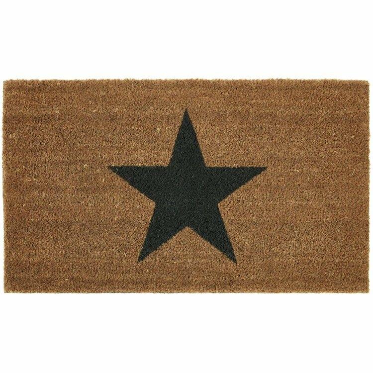 Star Coir Door Mat