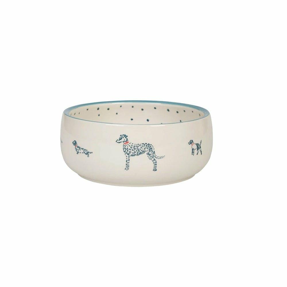 Stoneware Dog Bowl