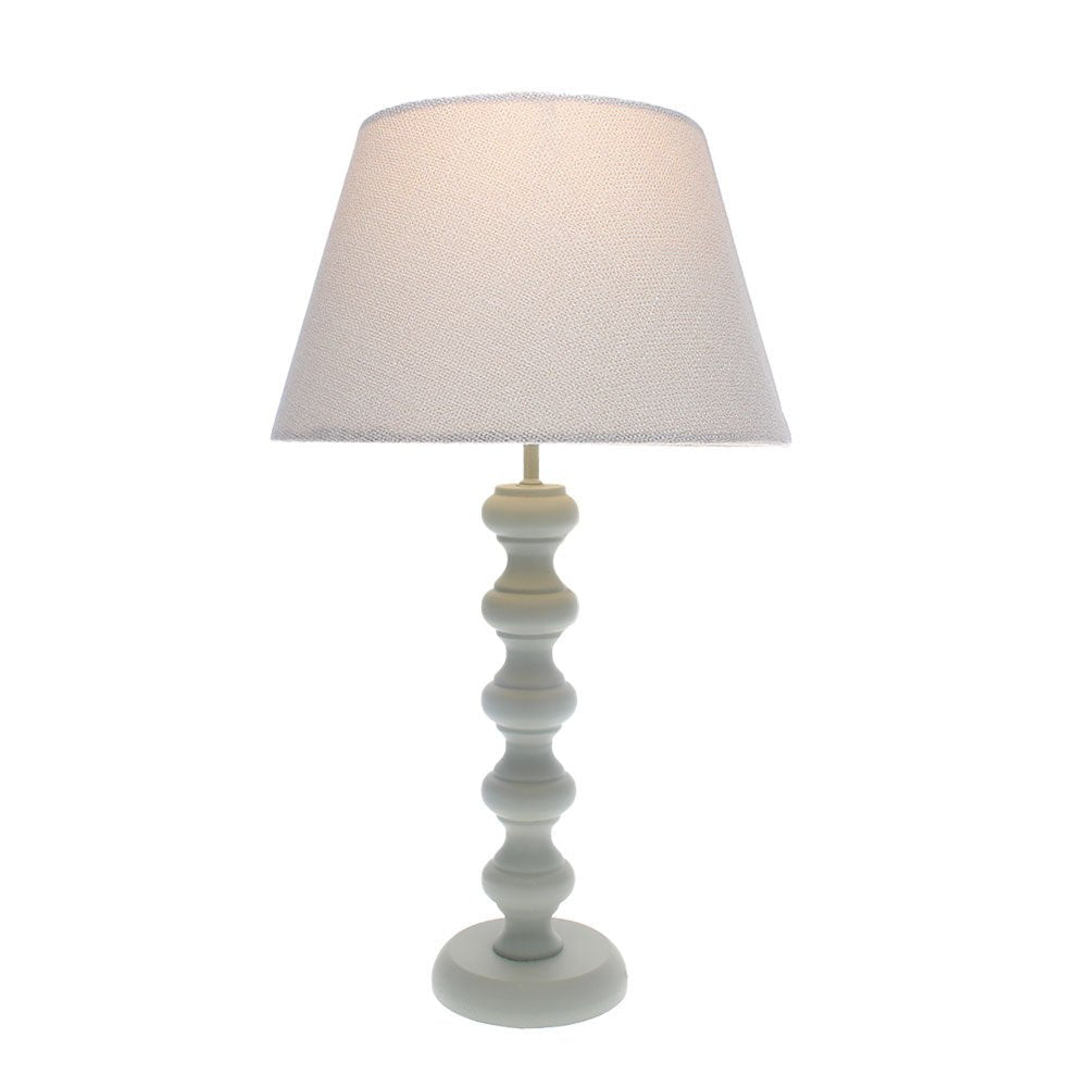 Tabitha Lamp in Blue Grey - Angela Reed -