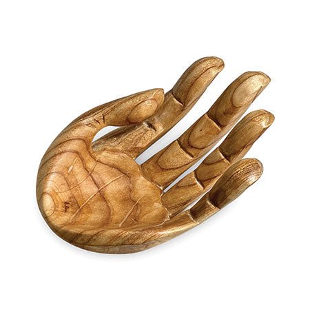 Teak Giant's Hand Bowl