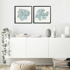 Teal Coral Artwork 2