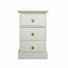 Tetbury Standard 3 Drawer Bedside Ash Top / Dior Grey,Ash Top / Truffle,Ash Top / Limestone,Painted Top / Dior Grey,Ash Top / Ivory,Painted Top / Truffle,Painted Top / Ivory,Painted Top / Limestone